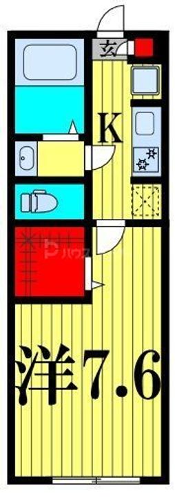 東京都葛飾区堀切1(アパート)の賃貸物件の間取り
