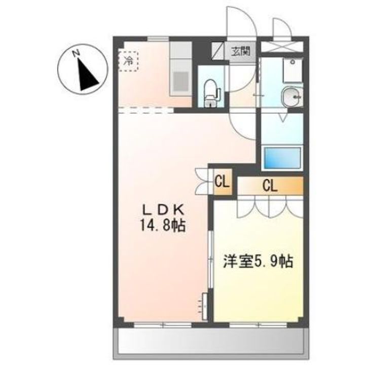 ル・ボヌールの間取り