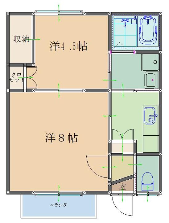 スカイピュアの間取り