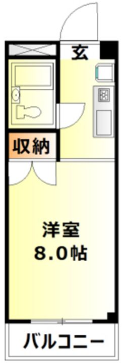 エトワール京町の間取り