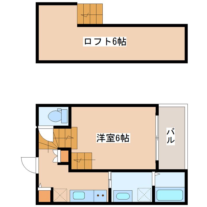 グランドール原町の間取り