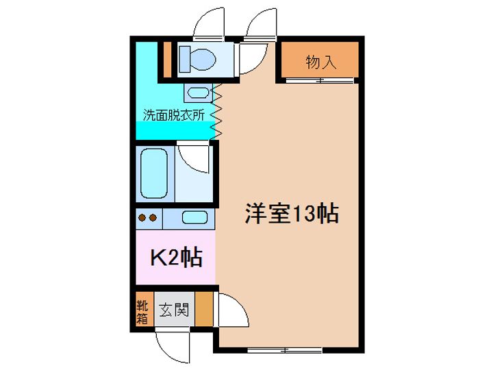 マンション高森A棟の間取り