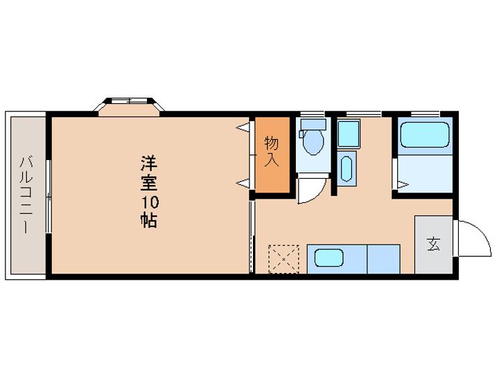 宮崎県都城市志比田町(一戸建)の賃貸物件の間取り