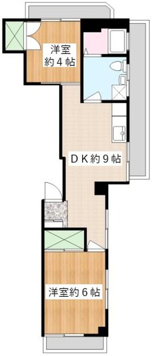 コーポラス杉並の間取り