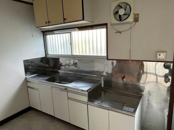 福島県郡山市大槻町字東阿良久(一戸建)の賃貸物件のキッチン