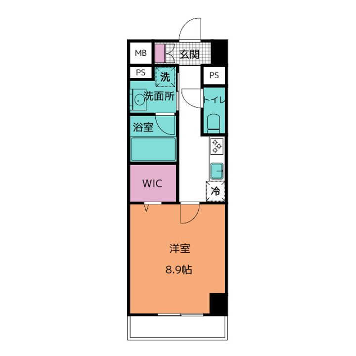 プロミネント アリオの間取り