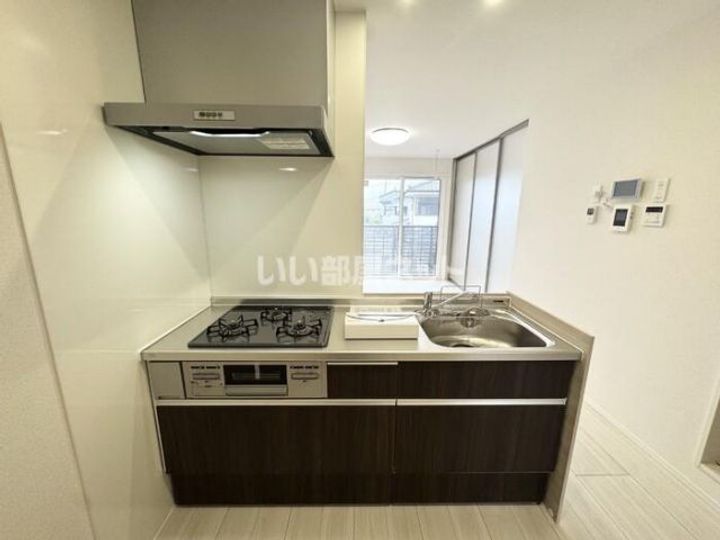 栃木県宇都宮市平松本町(アパート)の賃貸物件のキッチン