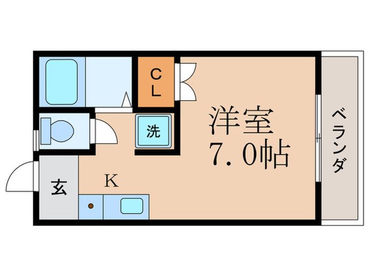 つかさハイツの間取り