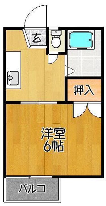 シャトースカイの間取り
