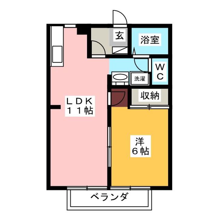 シャトルユタカの間取り
