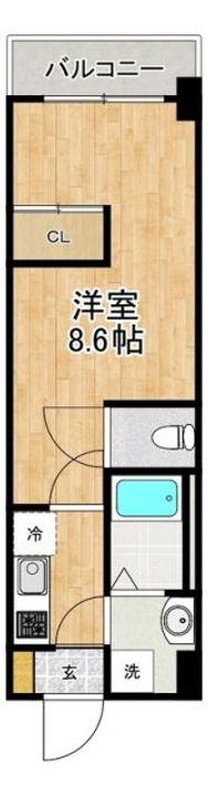 modern palazzo 文教Primaの間取り