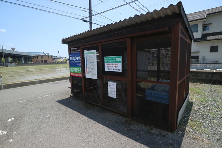 岡山県倉敷市中庄の賃貸アパートの地図