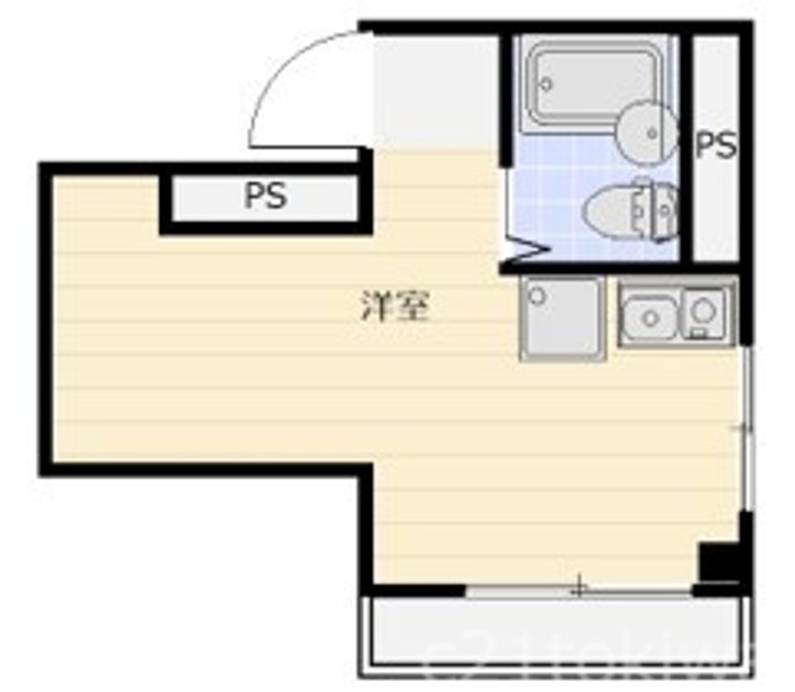三原ハイツの間取り