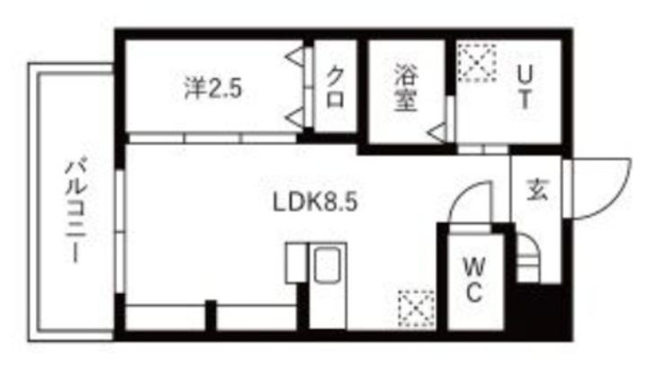 ジーイーオンズの間取り