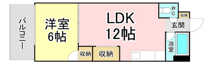 ギャラン江南の間取り