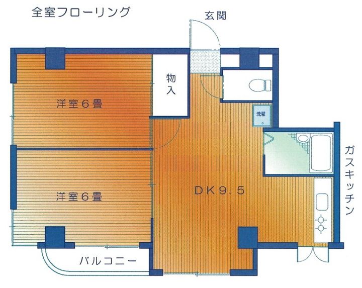 ジュエル翠ヶ丘(ジュエルミドリガオカ)の間取り