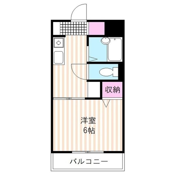 シャトー望月 Dの間取り