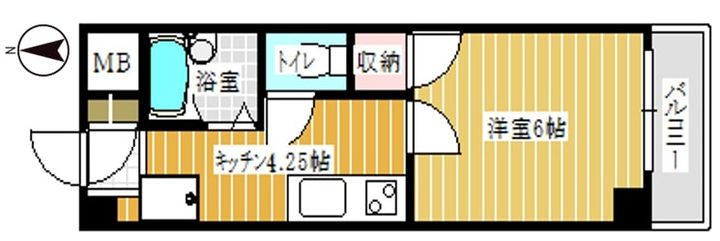 K・ハイムの間取り