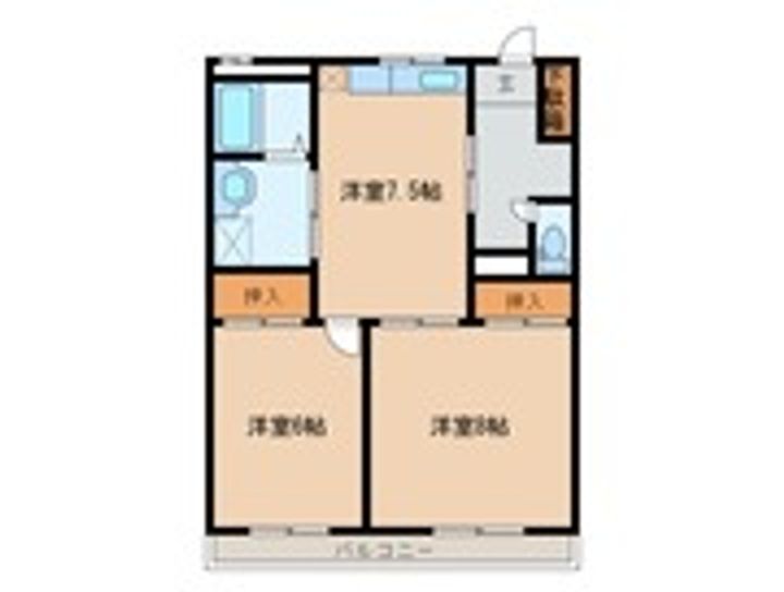 ロイヤルヒルズ門池の間取り