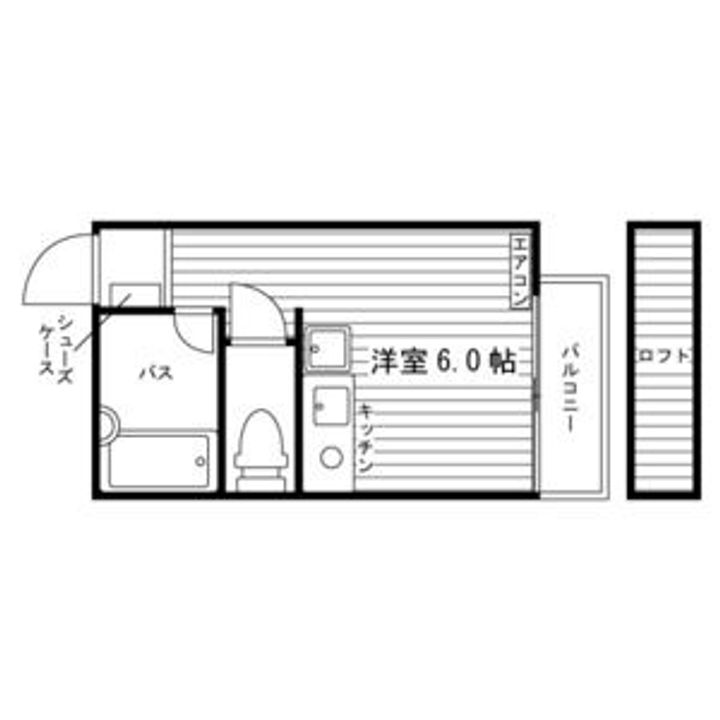 アールヒルズ城西の間取り