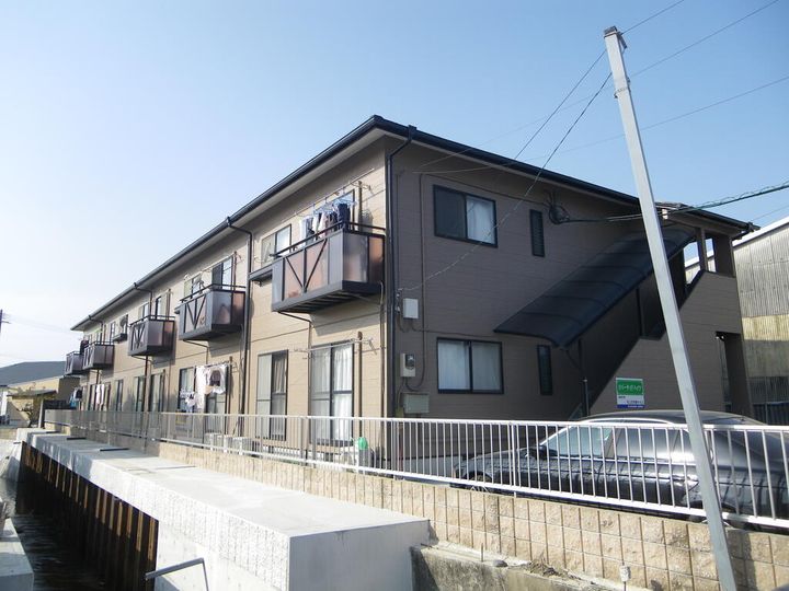 リバーサイドハイツの外観