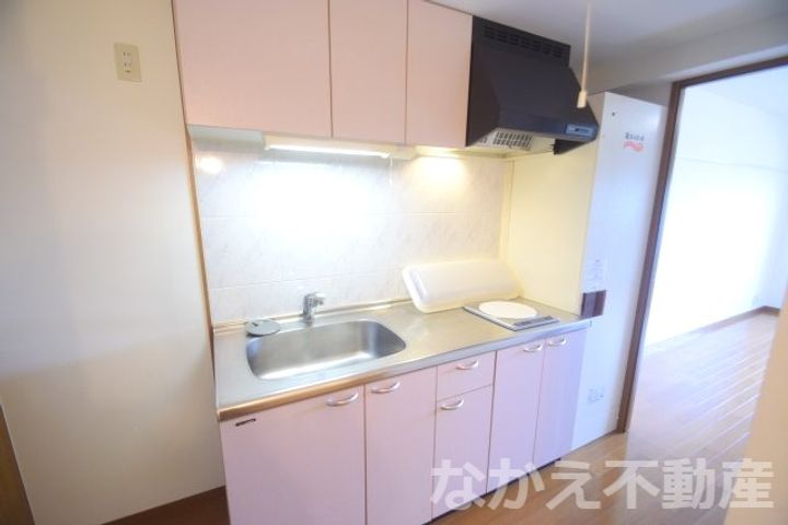 徳島県阿南市那賀川町上福井南川渕(マンション)の賃貸物件のキッチン