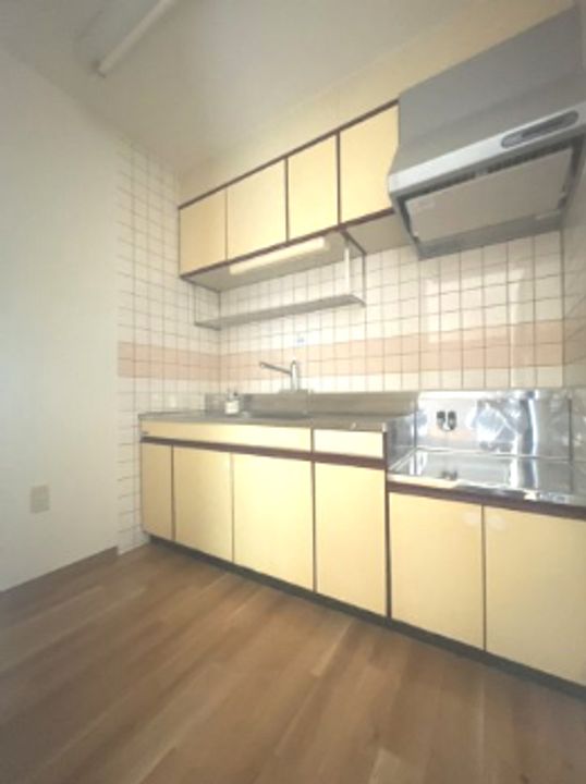 広島県広島市西区庚午中4(マンション)の賃貸物件のキッチン