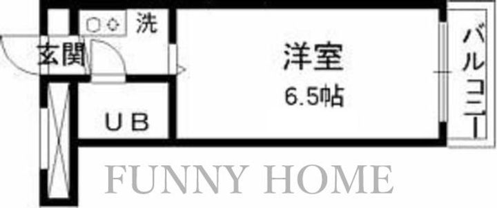 東京都世田谷区千歳台1(マンション)の賃貸物件の間取り