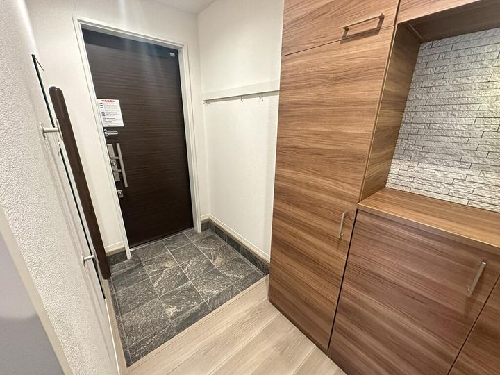 ベレオ支倉の玄関