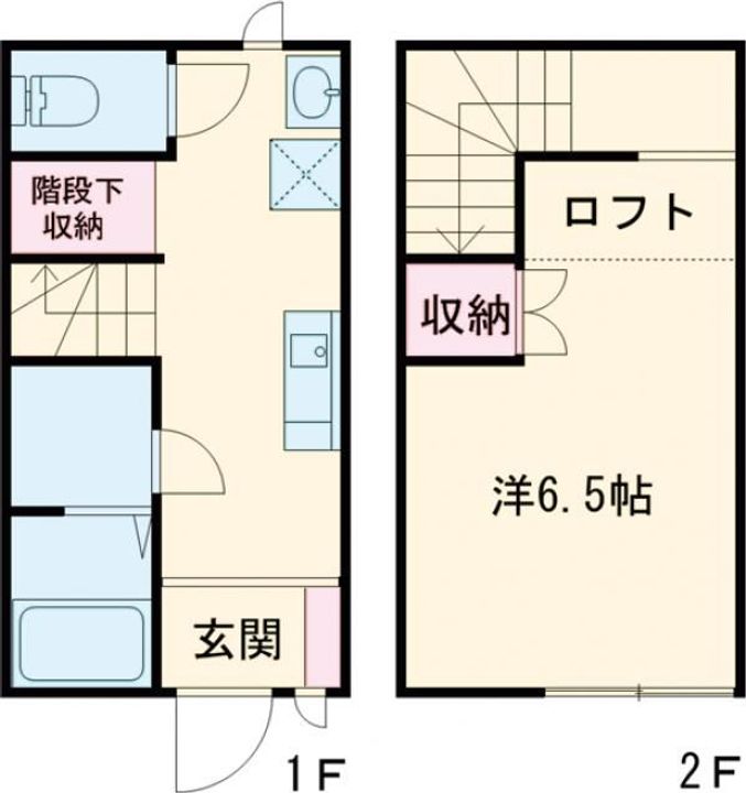 ラ・フェリーチェ Eの間取り