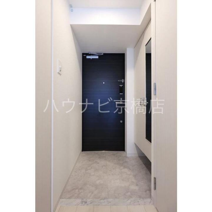 大阪府大阪市都島区都島北通1(マンション)の賃貸物件の玄関