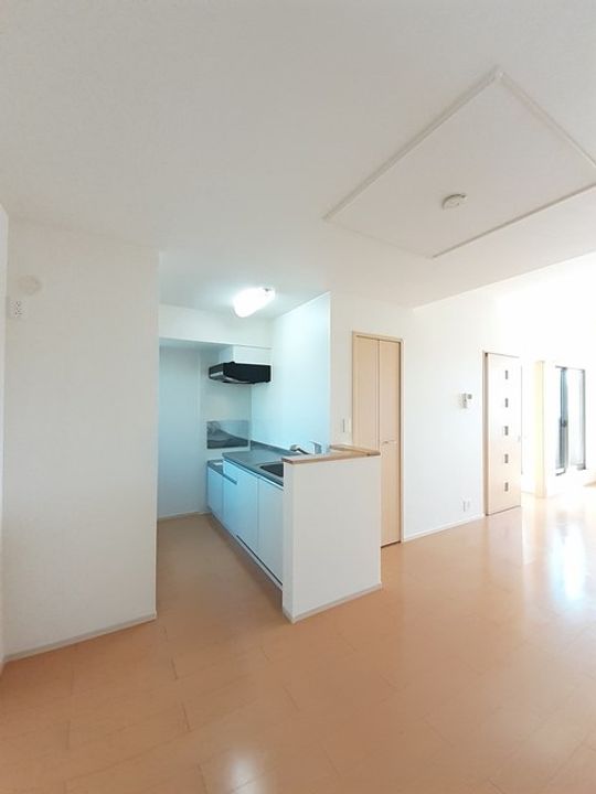 広島県東広島市西条中央3(アパート)の賃貸物件のキッチン