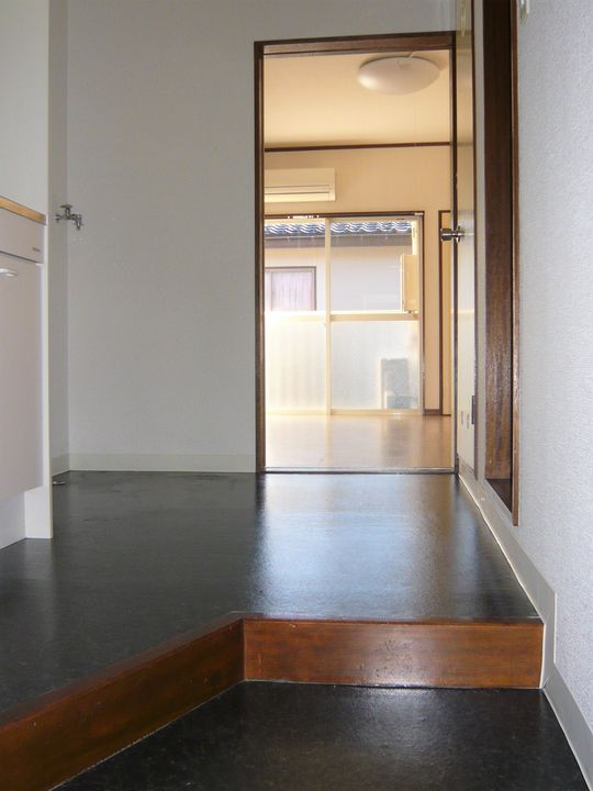 ランセルハウスの玄関