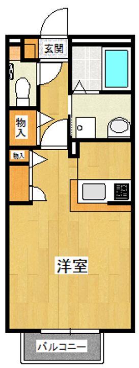 DAIKENN武庫之荘2 ヴェストの間取り