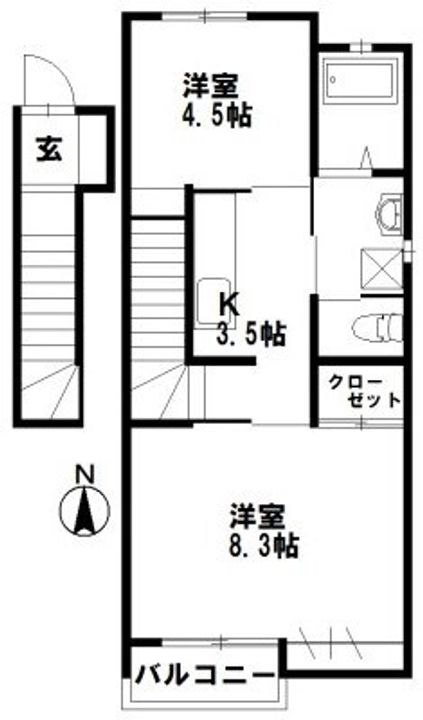 Luce(ルーチェ)の間取り