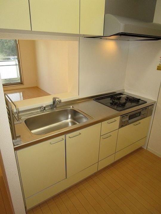 広島県広島市安佐南区相田1の賃貸マンションのキッチン