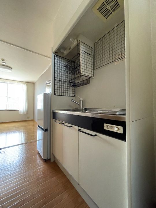 岡山県総社市井手(アパート)の賃貸物件のキッチン