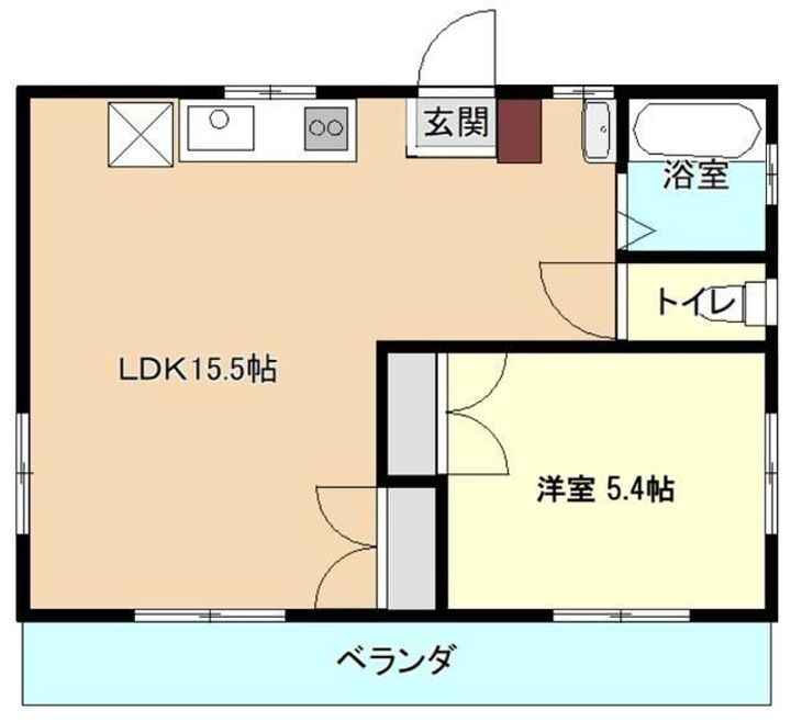 ブルーハイツの間取り