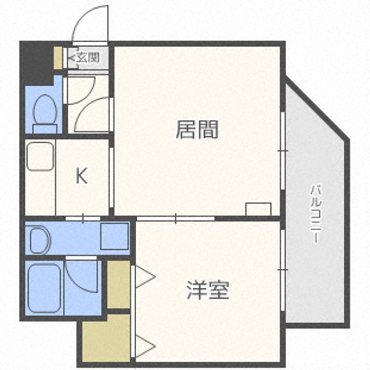 パルクアレース・ダハイムの間取り