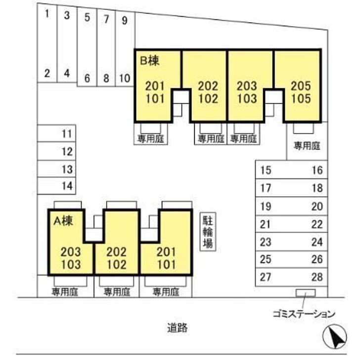 新潟県上越市新町(アパート)の賃貸物件の地図
