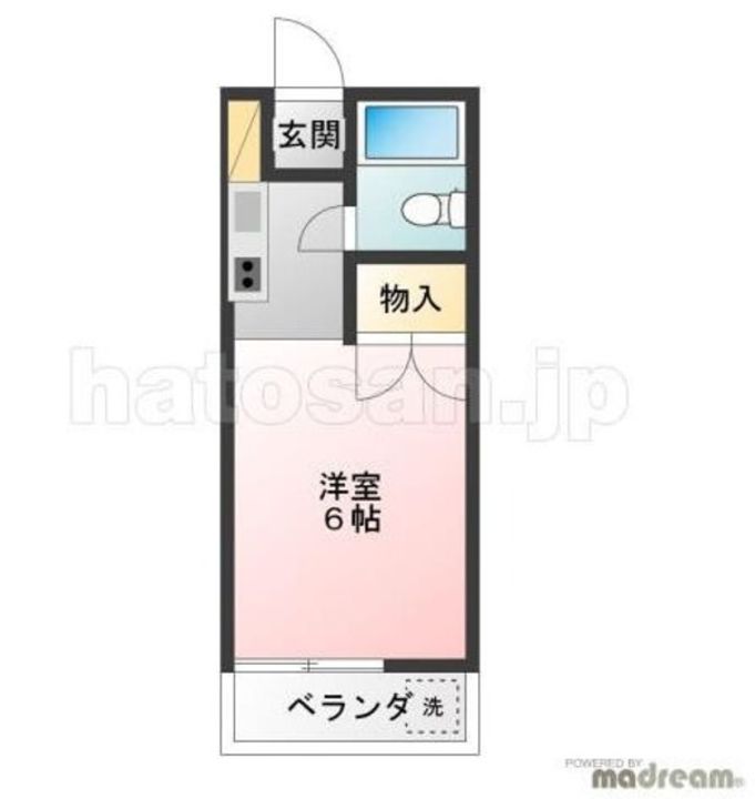 二葉ビルの間取り