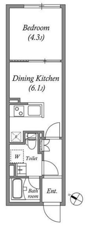 PASEO芦花公園-パセオ芦花公園-の間取り