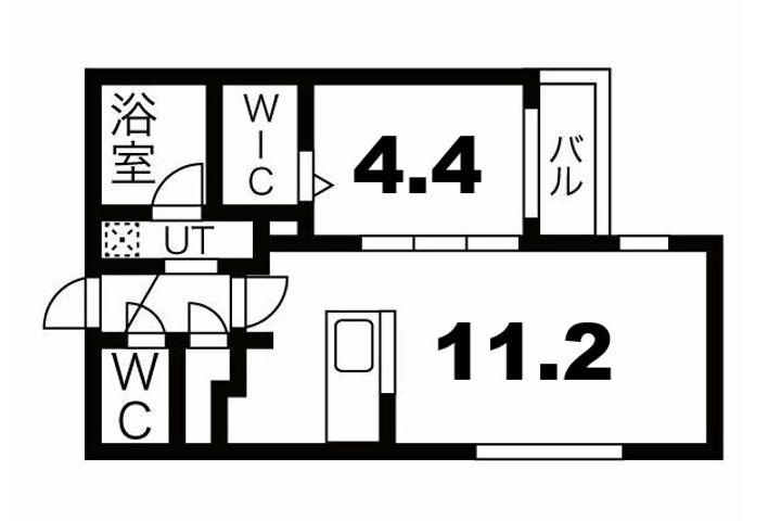 Balboni新札幌(バルボーニ新札幌)の間取り