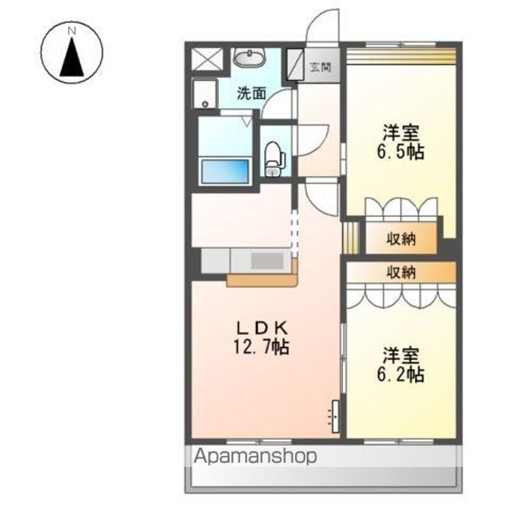 イマージュの間取り