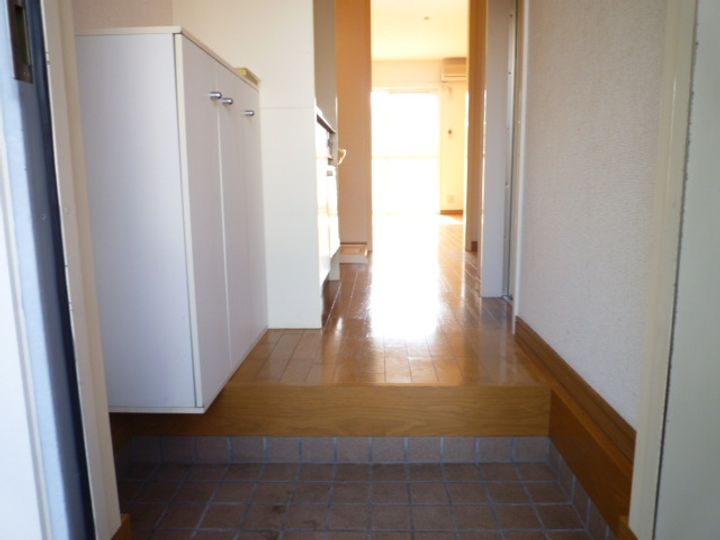 大阪府枚方市黄金野1(アパート)の賃貸物件の玄関