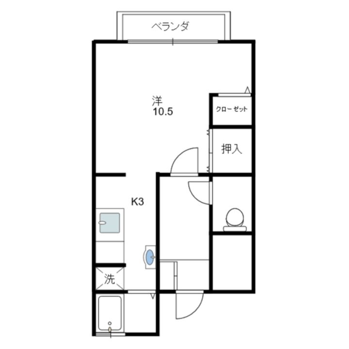 セジュール葵の間取り