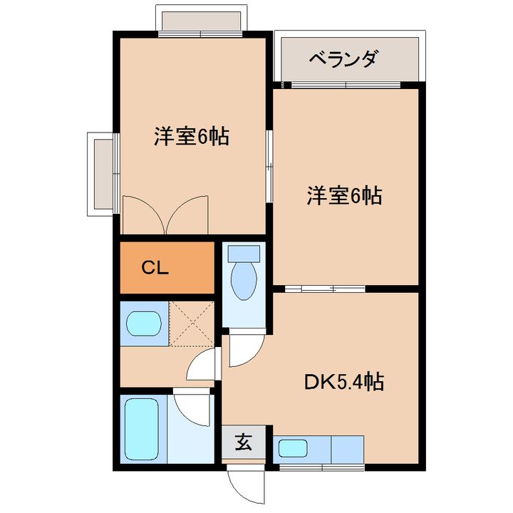 Pal富山の間取り