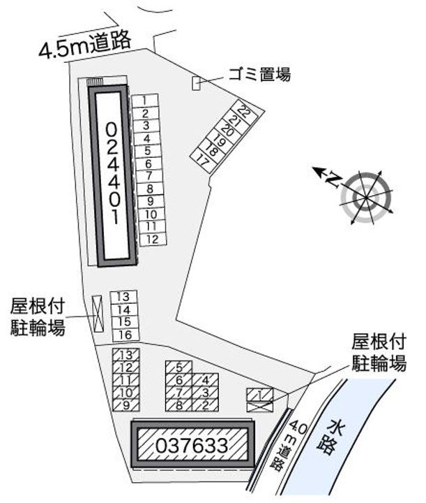 レオパレスPastello IIの地図
