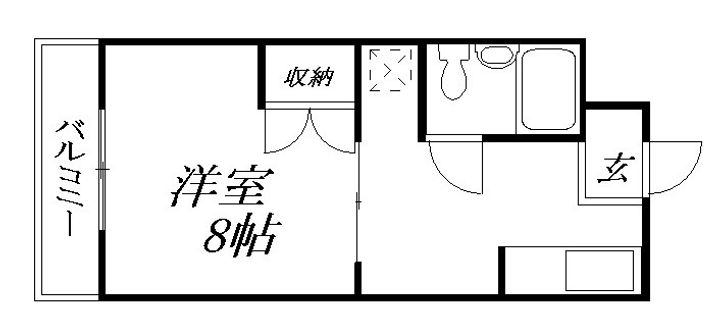 静岡県浜松市中央区半田山1(マンション)の賃貸物件の間取り