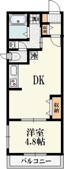 東京都杉並区下井草3(アパート)の賃貸物件の間取り